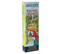 Barritas para loros y cotorras sabor Miel
