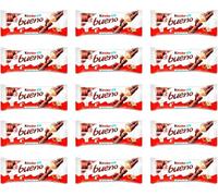 Barritas rellenas de leche y avellanas cubiertas de chocolate - Dos Sabores: Clásico y White (Pack 30, Clásico)