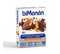 Barritas Saciantes Con Chocolate Negro Y Naranja