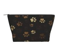 Barro con Estampado de Patas, Bolsa de artículos de tocador Bolsa de Maquillaje Bolsa de cosméticos Bolsa de artículos de tocador de Viaje portátil