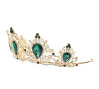 Barroca Verde para Novia Diadema Elegante y Duradera Tocado para Bodas y Celebraciones Diseño Exclusivo para Niñas y Princesas