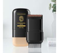 Barros Para Teñir el Pelo, Tinte de Barro de Instantáneo con Peine, Peine Cabello, Barra de Tinte Para, Portátil Cepillo Para Retoques de Cabello, Retoque Canas, Retoca Raices,Cubre Canas