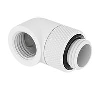 Barrow G1/4 - Giratorio macho a ángulo hembra de 90 grados, color blanco