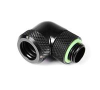 Barrow Multi-Link - Adaptador de Conector (90 Grados, G1/4 Pulgadas, AG a Tubo Duro de 12 mm, Giratorio), Color Negro