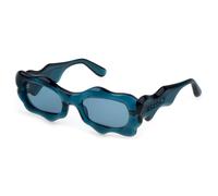 Barrow Unisex Barrow SBA005 LIQUID 892 Gafas de sol Acetato Azul Azul Cuadrada Normal