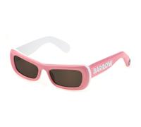 Barrow Unisex Barrow SBA006V ALIEN 095Z Gafas de sol Acetato Blanco Marrón Mariposa Normal