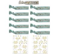 BARRU Kit Despedida de Soltera para Novia, Pulseras de Novia de Equipo, Pulseras Despedida Soltera para Mujer Pulseras de Novia Braut Pulseras Boda Team Braut para Fiesta Decoración Regalos