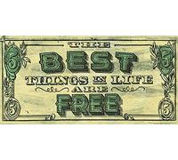 Barry Goodman Best Things in Life - Impresión artística (50 x 100 cm), multicolor