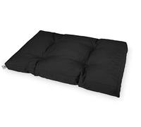 BARRY & LUCY Cojín para Perros Colchón para Perros Acolchado Impermeable para Perros Pequeños Grandes Y Medianos Cama para Perros (S, Negro)