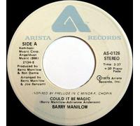 BARRY MANILOW - COULD IT BE MAGIC 7 INCH (7" VINYL 45) UK ARISTA 1977