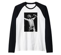 Barry Manilow en Vivo en Hollywood Mandy Singer 1978 Camiseta Manga Raglan