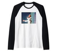 Barry Manilow Live Millennium Tour Newcastle Camiseta Manga Raglan