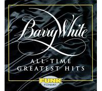 Barry White - BARRY WHITE - ALL TIME GREATEST HITS - U.S. Edition His Best Of , 20 Classic Soul & Funk Tracks : 1. Love's Theme , 2. I'm Gonna Love You Just A Little More Baby , 3. I've Got So Much To Give , 4. Never Never Gonna Give You Up , 5. Honey Please Can't Ya See , 6. Can't Get Enough Of Your Love Babe , 7. You're The First The Last My Everything , 8. What Am I Gonna Do With You , 9. I'll Do For You Anything You Want Me To , 10. Let The Music Play , 11. You See The Trouble With Me , 12. Baby We Better Try To Get It Together , 13. Don't Make Me Wait Too Long , 14. I'm Qualified To Satisfy You , 15. It's Ecstasy When You Lay Down Next To Me , 16. Playing Your Game Baby , 17. Oh What A Night For Dancing , 18. Your Sweetness Is My Weakness , 19. Just The Way You Are , 20. Satin Soul