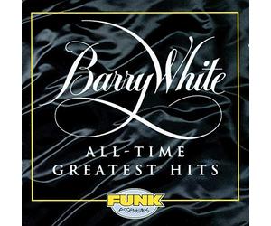Barry White - BARRY WHITE - ALL TIME GREATEST HITS - U.S. Edition His Best Of , 20 Classic Soul & Funk Tracks : 1. Love's Theme , 2. I'm Gonna Love You Just A Little More Baby , 3. I've Got So Much To Give , 4. Never Never Gonna Give You Up , 5. Honey Please Can't Ya See , 6. Can't Get Enough Of Your Love Babe , 7. You're The First The Last My Everything , 8. What Am I Gonna Do With You , 9. I'll Do For You Anything You Want Me To , 10. Let The Music Play , 11. You See The Trouble With Me , 12. Baby We Better Try To Get It Together , 13. Don't Make Me Wait Too Long , 14. I'm Qualified To Satisfy You , 15. It's Ecstasy When You Lay Down Next To Me , 16. Playing Your Game Baby , 17. Oh What A Night For Dancing , 18. Your Sweetness Is My Weakness , 19. Just The Way You Are , 20. Satin Soul