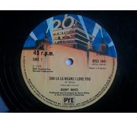 Barry White - BARRY WHITE Sha La La Means I Love You 12"