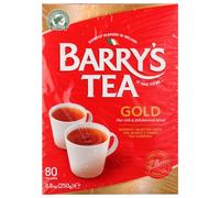 Barry's Gold Blended 80 bolsitas de té / etiqueta roja (paquete de 4)