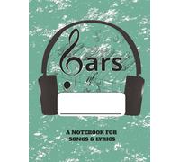 Bars of Stille - A Notebook for Song Lyrics: Bars of Stille - A Notebook for Song Lyrics, songwriting, rhymes and more. 8.25x11 200 pages.