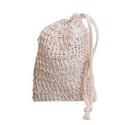 Bars Soap Scrubber Pouch - Handmade Soap Bag With Drawstring | Bathroom Holders, Bath Loofahs, Shower Scrubber Sponges Suitable For Women Men Kids