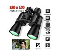 Barsinfi Pol 10-180x High-Power Binoculars with Large Eyepieces, High-Definition Vision for Outdoor Use and Travel E-commerce