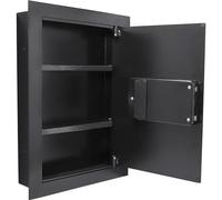 Barska 2001207-SSI Caja fuerte biométrica de pared con huellas dactilares, multi, N/A