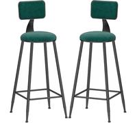 Barstolar Frukostbarstolar Barstolar i diskhöjd Med sammetsstoppning, 26/30 tum, 145 kg kapacitet, Morden köksö matsal