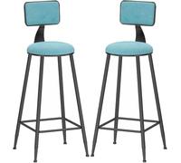 Barstolar Frukostbarstolar Barstolar i diskhöjd Med sammetsstoppning, 26/30 tum, 145 kg kapacitet, Morden köksö matsal