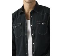 Levi's Barstow Western Standard Camisa Abotonada, Hermosa Ceniza Lavada, XL Hombres