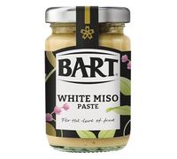BART Tarro de pasta de miso blanco, paquete de 6 unidades de 100 g, esencial de cocina japonesa cálido y salado, ideal para sopa de miso, vegano y sin gluten