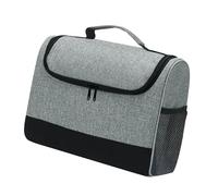 Bartender Bag, Bar Tool Organizer, Travel Carrying Case, Rubber Handle Grip, Compact Storage, Zipper Closure, Easy Transport, Professional Look, Perfect for Home, Outdoor, Party Use, 12.8x5.7x10 in
