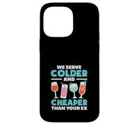 Bartender Servimos Más Frío Y Más Barato Que Tu Ex Carcasa para iPhone 14 Pro MAX