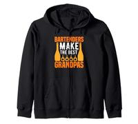 Bartenders Make The Best Grandpas Funny Bartending Alcoholic Sudadera con Capucha