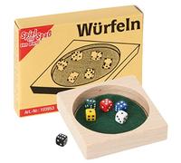 Bartl 103953 Mini juego de dados perfecto para viajar, cabe en cualquier bolsillo