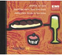 Bartok - 44 Dúos - Shostakovich - 3 Dúos / Perlman, Zukerman, Sanders - CD