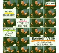 Bartok/Berg/Stravinsky: Divertimento/Lyric Suite/Apollon Musag