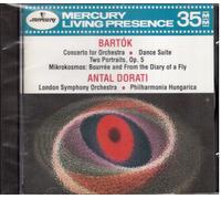 Bartok - Concierto para orquesta, Mikrokosmos, 2 Retratos / Antal Dorati, Lon...