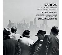 Papavrami · Orq. Filarm. Luxemburgo – Bartók: Concierto para Violín N.º 2; Concierto para Orq.