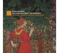 Bartók, Dohnányi : Quintettes pour piano. Giacometti, Zemlinsky Quartet.
