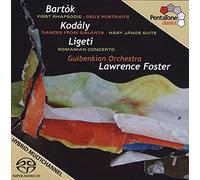 Bartok, Kodaly, Ligeti: Obras Sinfonicas / Gulbenkian Orchestra - Foster
