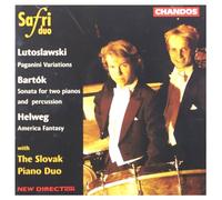 Bartók:Sonata for pianos & percussion etc- Safri Duo