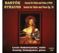 Bartok/Strauss/Ambartsumian - Bartok/Strauss: Violin Sonatas