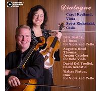 Bartok / Thomas / Del Tredici / Piston - 23 Duos for Viola and Cello / Dream Catcher for Solo Viola / Cello Acrostic for Solo Cello / Duo for Viola and Cello