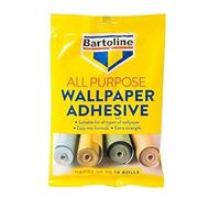 Bartoline - Adhesivo multiusos para papel pintado, fuerte y fiable, fácil de aplicar, ideal para todo tipo de papel pintado