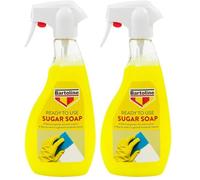 Bartoline Jabón de azúcar en aerosol listo para usar (500 ml): limpiador multisuperficies y prepintado (Paquete de 2)