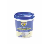 Bartoline Masilla ligera premezclada de 1 l, de alta tecnología, sin encogimiento ni lijado, de secado rápido para uso en interiores y exteriores.