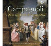 Bartolomeo Campa Campagnoli: 6 Duos for Flute & Violin, (CD) (Importación USA)