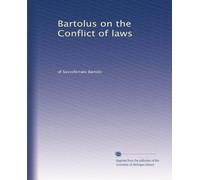 Bartolus on the Conflict of laws
