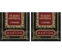 Barton Té Rojo Imperial - 15 pirámides (Paquete de 2)