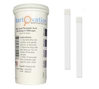 Bartovation indicador analytical tiras para la detección de ácido peracético 500 ppm (50 tiras)