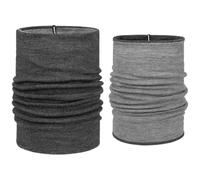 Barts Bufanda Circular Eclipse Mujer/Hombre - tubo pañuelo de punto Invierno otoño/invierno - talla única gris oscuro