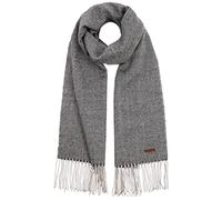 Barts Bufanda Soho Herringbone Business de punto fino pañuelo hombre (talla única - gris)